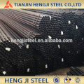 Black steel pipes with wall thickness 2.3 mm
